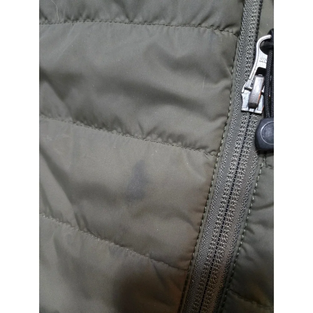Carhartt Gilliam Vest Mens Medium Olive Green Quilted Puffer Jacket 102286 316 - Picture 2 of 8